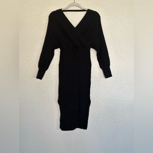 Immodel Black Long sleeve Dress Sz. M
